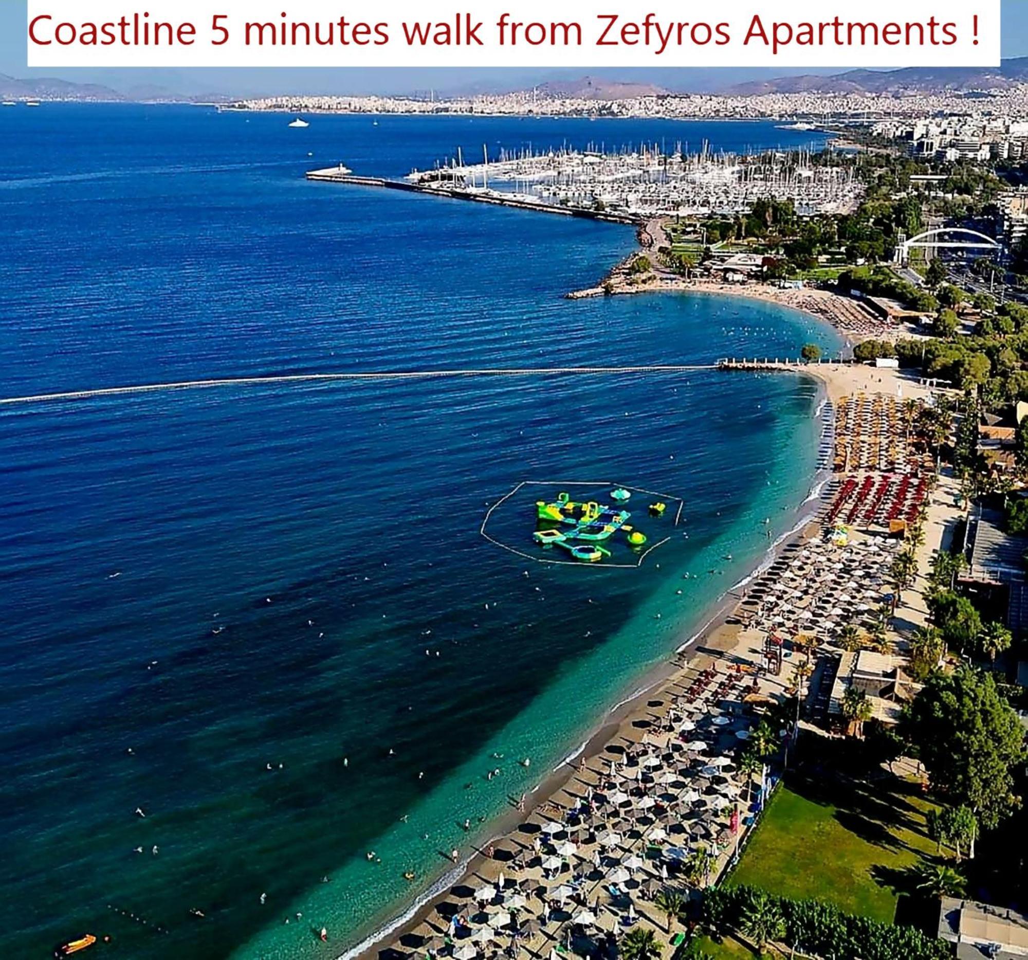 Zefyros Super Cool Apartments Next To Alimos Riviera Atina Dış mekan fotoğraf